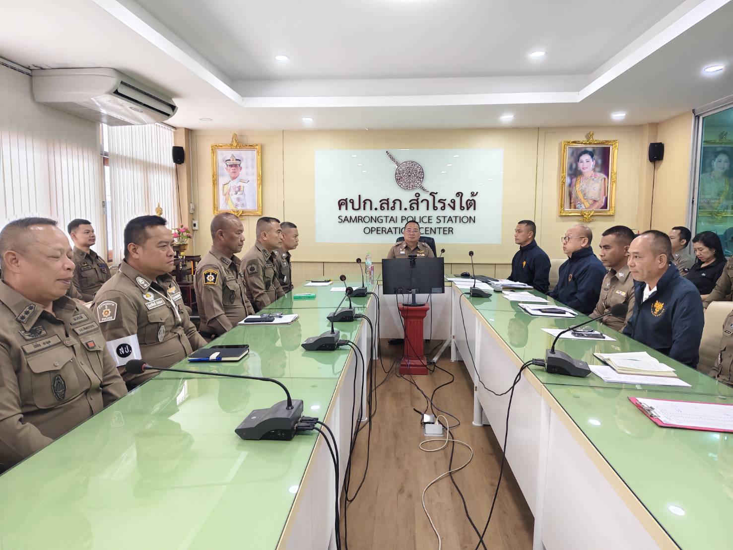 ร่วมประชุมข้าราชการตำรวจเตรียมความรอรับการตรวจของ กต. จต .ใน เดือน ก.ค.69 นี้และทาง ภ.จว.สมุทรปราการจะดำเนินการเข้าตรวจ 28 ก.พ. 69