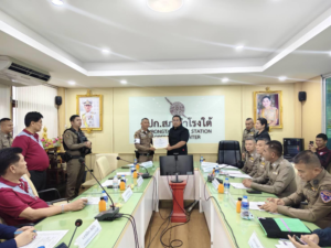 คณะ กต.ตร.สภ.สำโรงใต้  และที่ปรึกษา กต.ตร.ฯ ร่วมประชุมขับเคลื่อนบริหารงานตำรวจ วันที่ 4 มิ.ย.2569